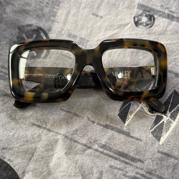 NWOT VALLEY EYEWEAR CEREBRUM TORTISHELL UNISEX GLASSES - Picture 2 of 9
